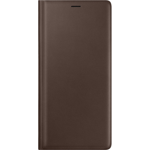 Samsung Leather Wallet Cover Brown pro N960 Galaxy Note9 (EU Blister)